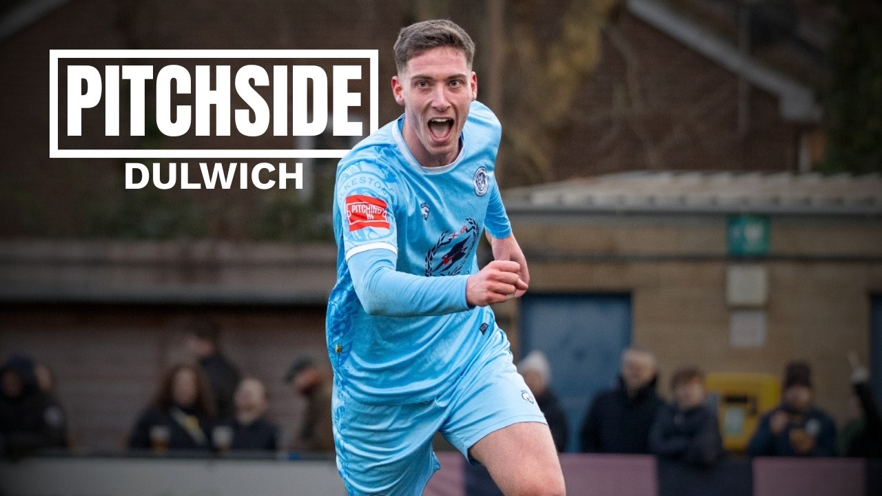 📹 PITCHSIDE | Dulwich Hamlet 0-2 Folkestone Invicta | Valentine's Day victory in South