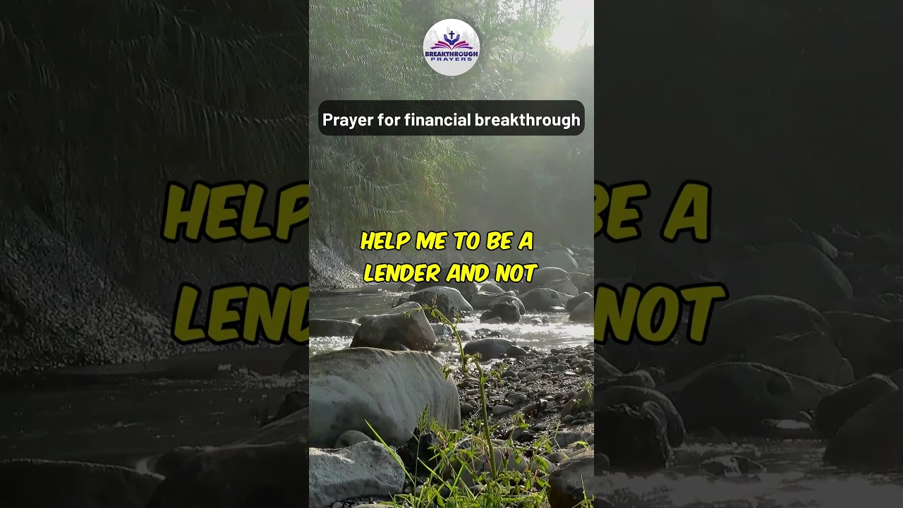 Prayer for Financial Breakthrough | Powerful Prayer to Unlock God&rsquo;s Abundance & Provision