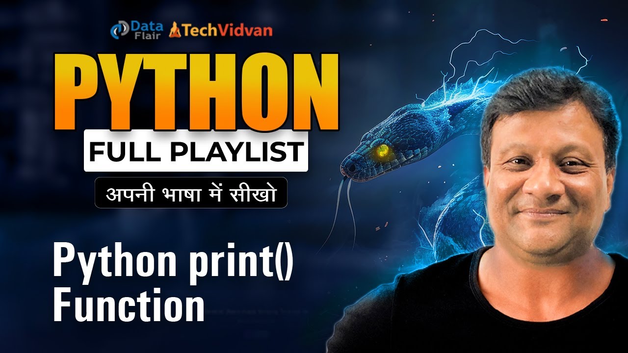 Python Print() Function | Print Statement with Formatted String | 8 Ways to use print Method Hindi