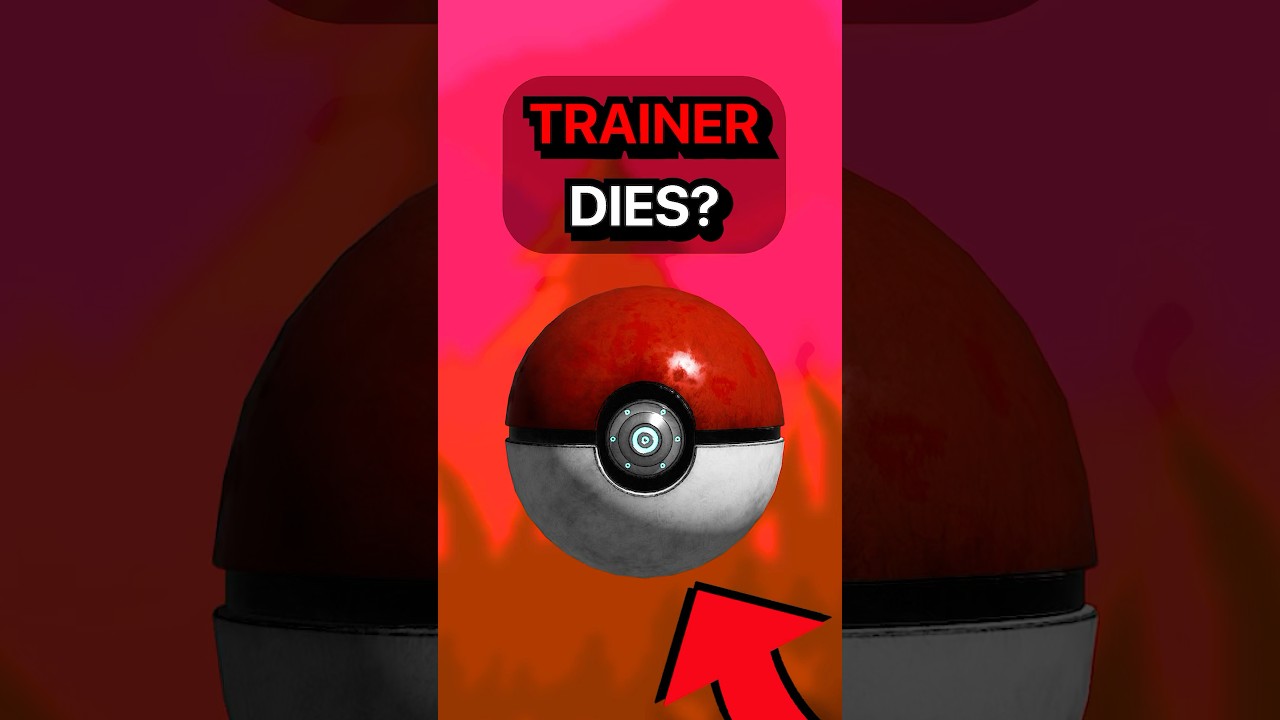 What Really Happens When a Pokemon TRAINER DIES? #pokemon #shorts