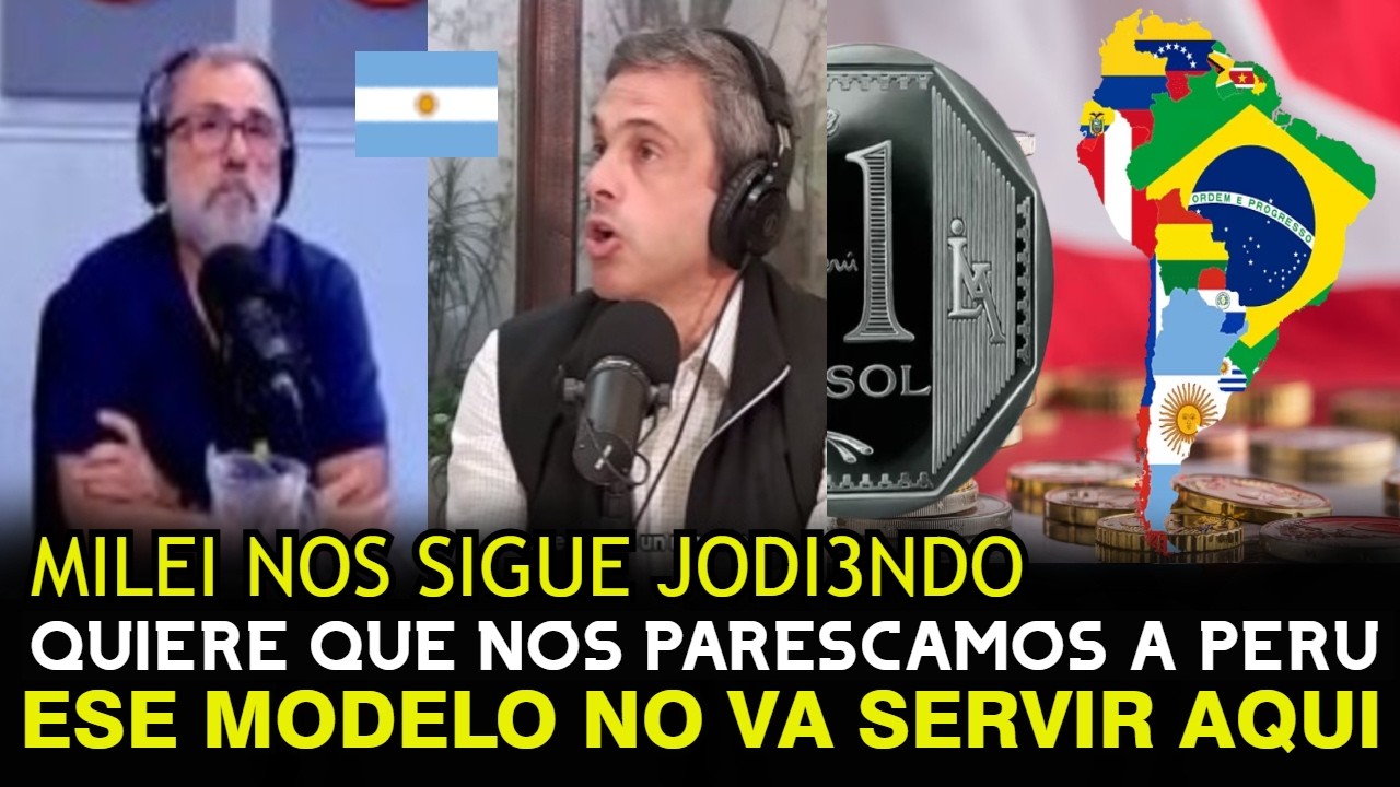 ARGENTINOS NO QUIEREN PERUANIZAR la ECONOMIA ARGENTINA tras NUEVAS MEDIDAS IMPUETAS por MILEI