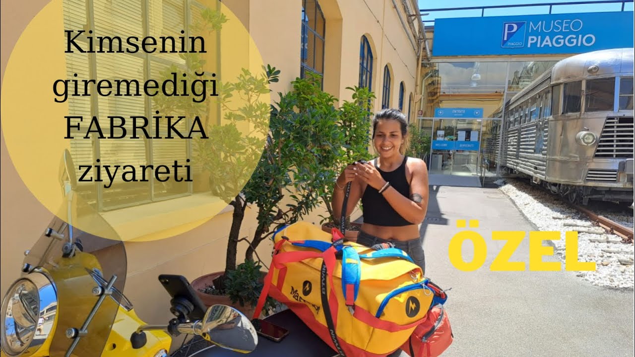 Vespa Fabrika Beni Çok Özel Hissettirdi🛵 Müze’de Tarihe Yolculuk Yaptık 🛵 #vespa #vespamuseum