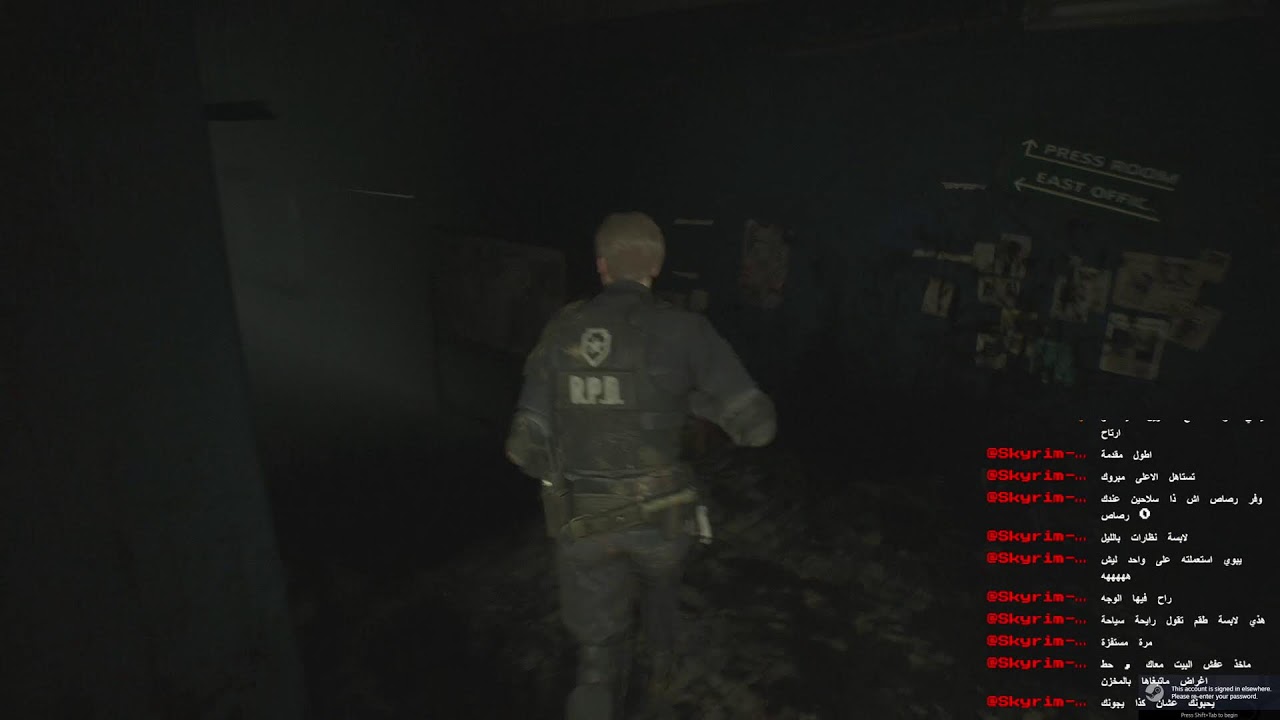ستريمر ذا زيرو - حياكم الله  - resident evil 2