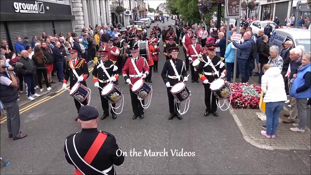 Flute Band Assocation NI Before Dunloy Band Parade 2019