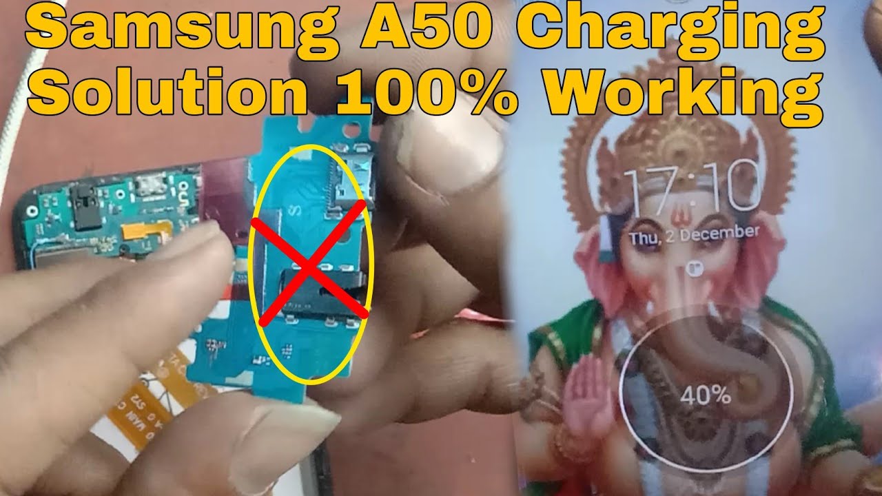 Samsung A50 Charging Solution || Samsung A50 Battery Not Storage Technical Mukky #technicalmukky
