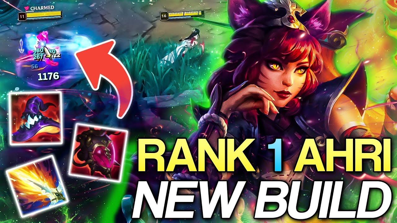 Rank 1 Ahri teaches you how to CARRY LOW ELO with NEW AHRI BUILD
