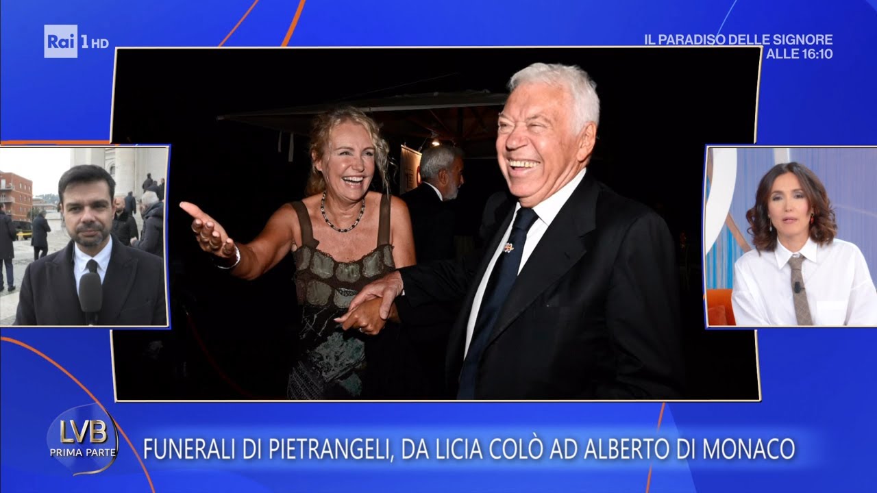 Addio a Pietrangeli, il ricordo di Alberto di Monaco e Licia Colò - La volta buona 03/12/2025