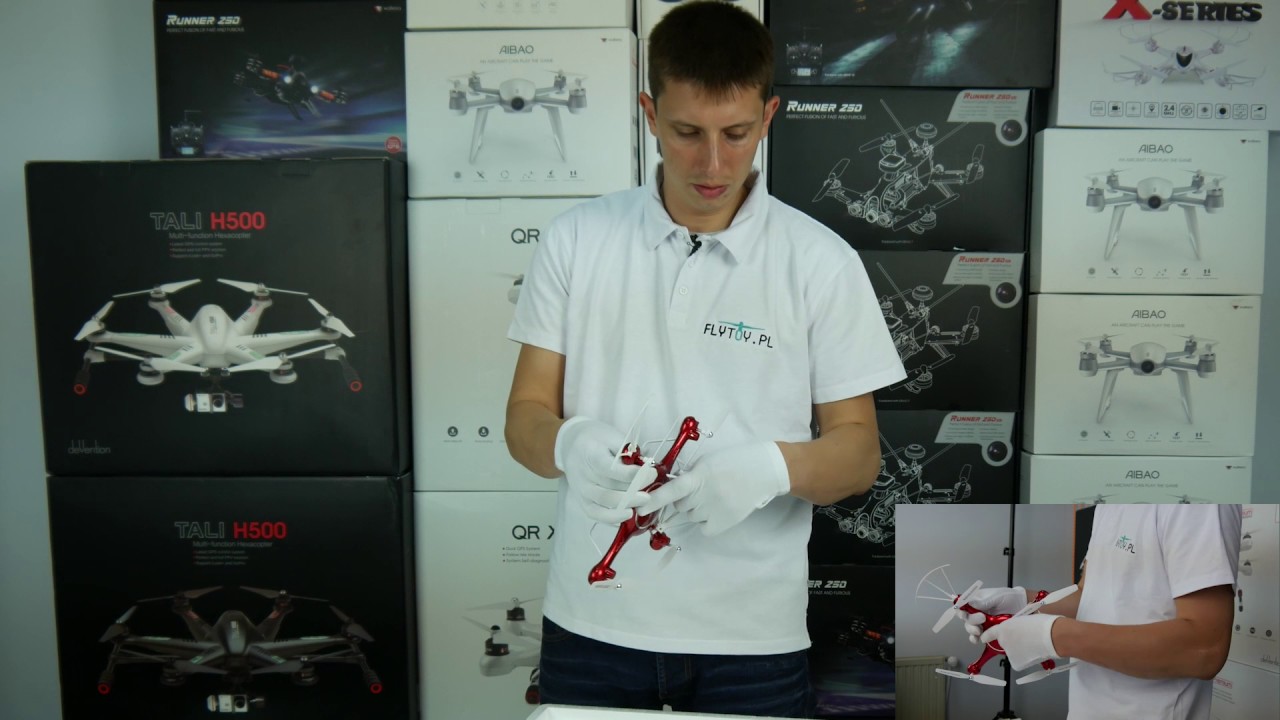 Syma X5UW - unboxing i przegląd.