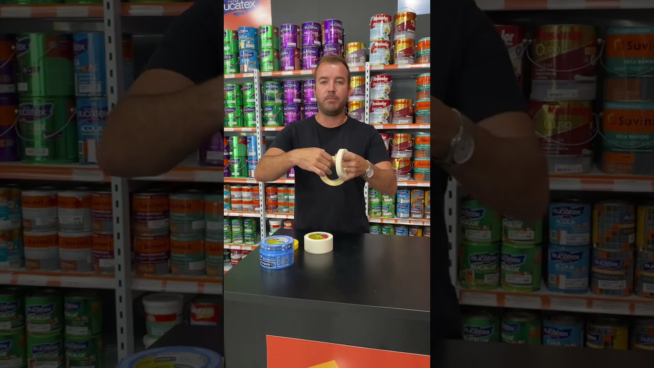 Saiba a Diferença entre a Fita Crepe Azul, Amarela e Branca - SA Tintas 3m Adelbras