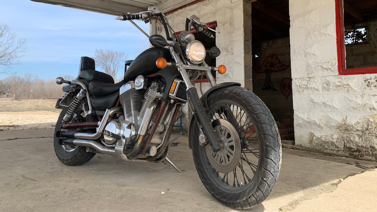 Suzuki intruder bobber build (part 1)