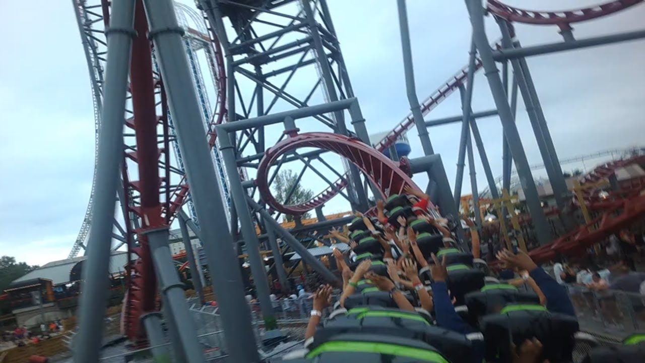 Siren's Curse - Cedar Point - Row 11 (4K HD POV) - July 2025