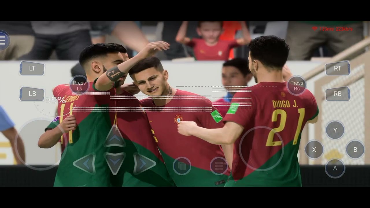 fifa23 Netboom gameplay world cup : Portugal vs Australia