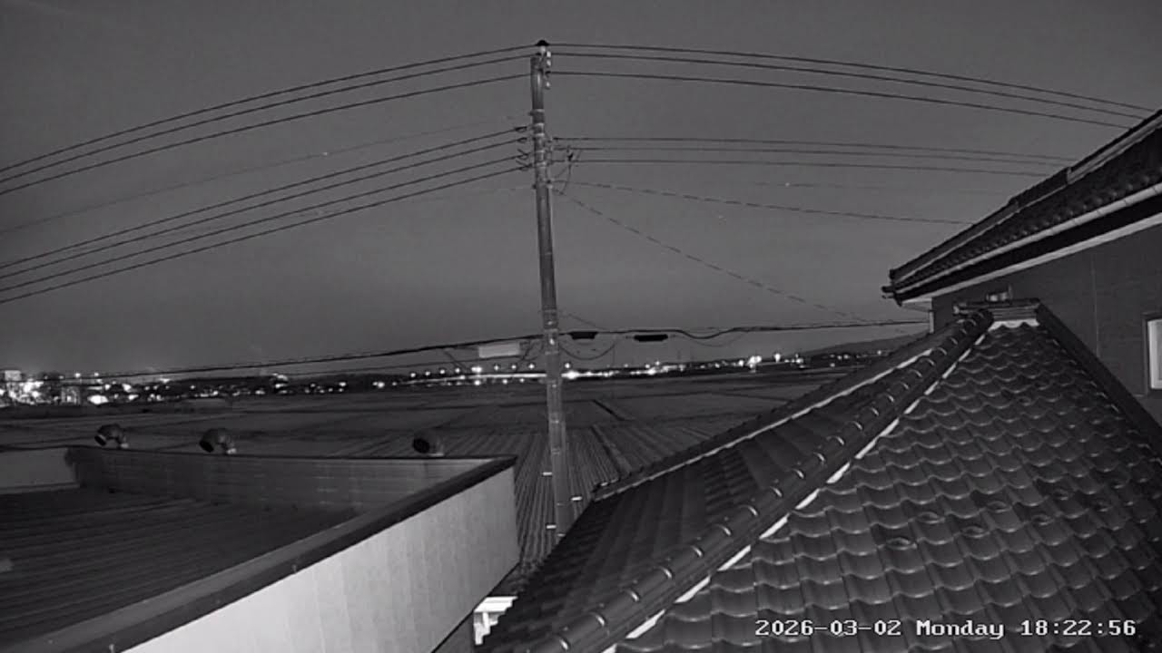 山形県酒田市下安町ライブカメラ Yamagata Sakata Live camera.World cam.