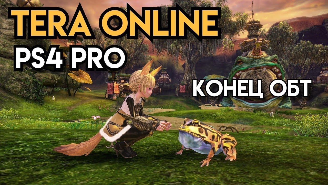 TERA online (Ps4 Pro) 》Open beta 》Конец ОБТ