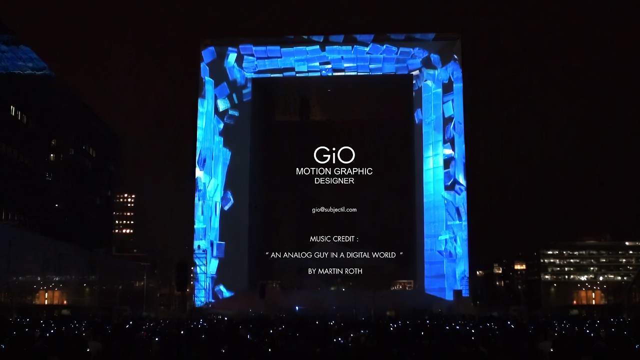 Video-Mapping demoreel 2000-2026 by GiO