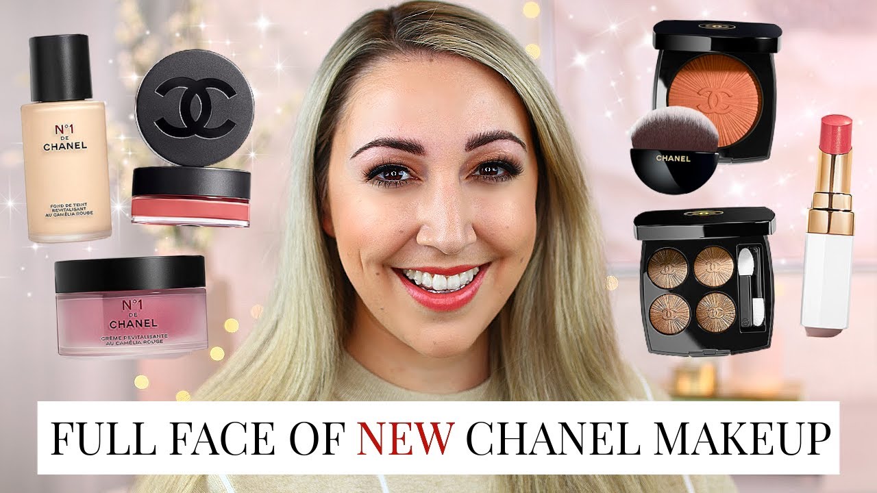 Testing a Full Face of NEW Chanel Makeup | No.1 De Chanel & Spring-Summer 2022