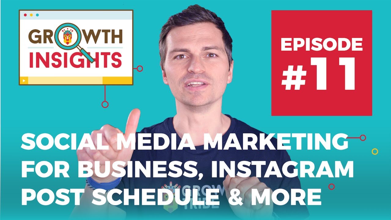 Social Media Marketing for Business, Instagram post schedule & more | Growth Insights #11