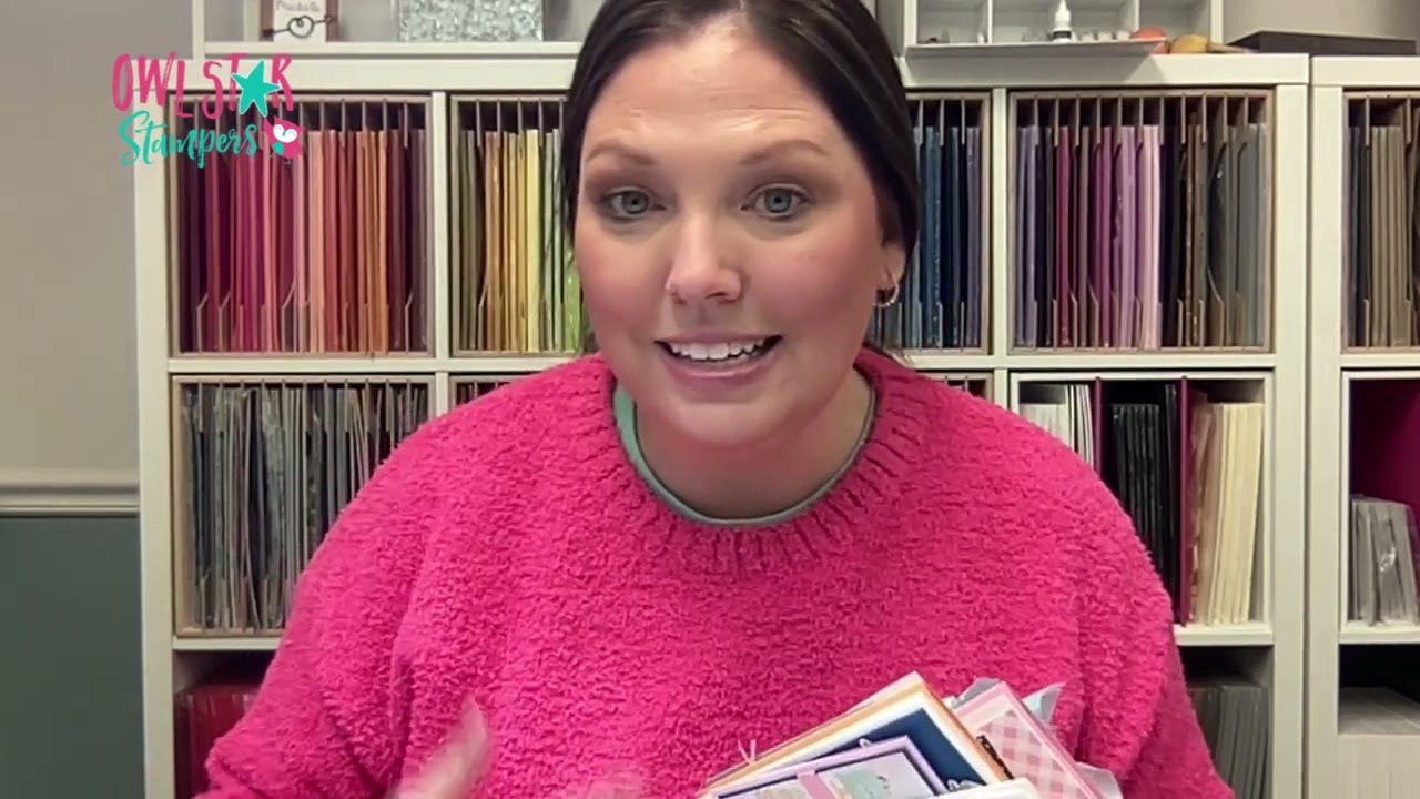 Sneak Peek at the January 2025 Owlet Card Club Featuring Birthday Celebration Stamp Set