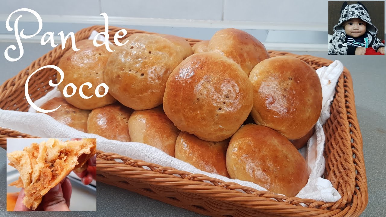 Siksik at malambot na Pan de coco | Coconut bread | No Mixer recipe #paanogumawangpandecoco