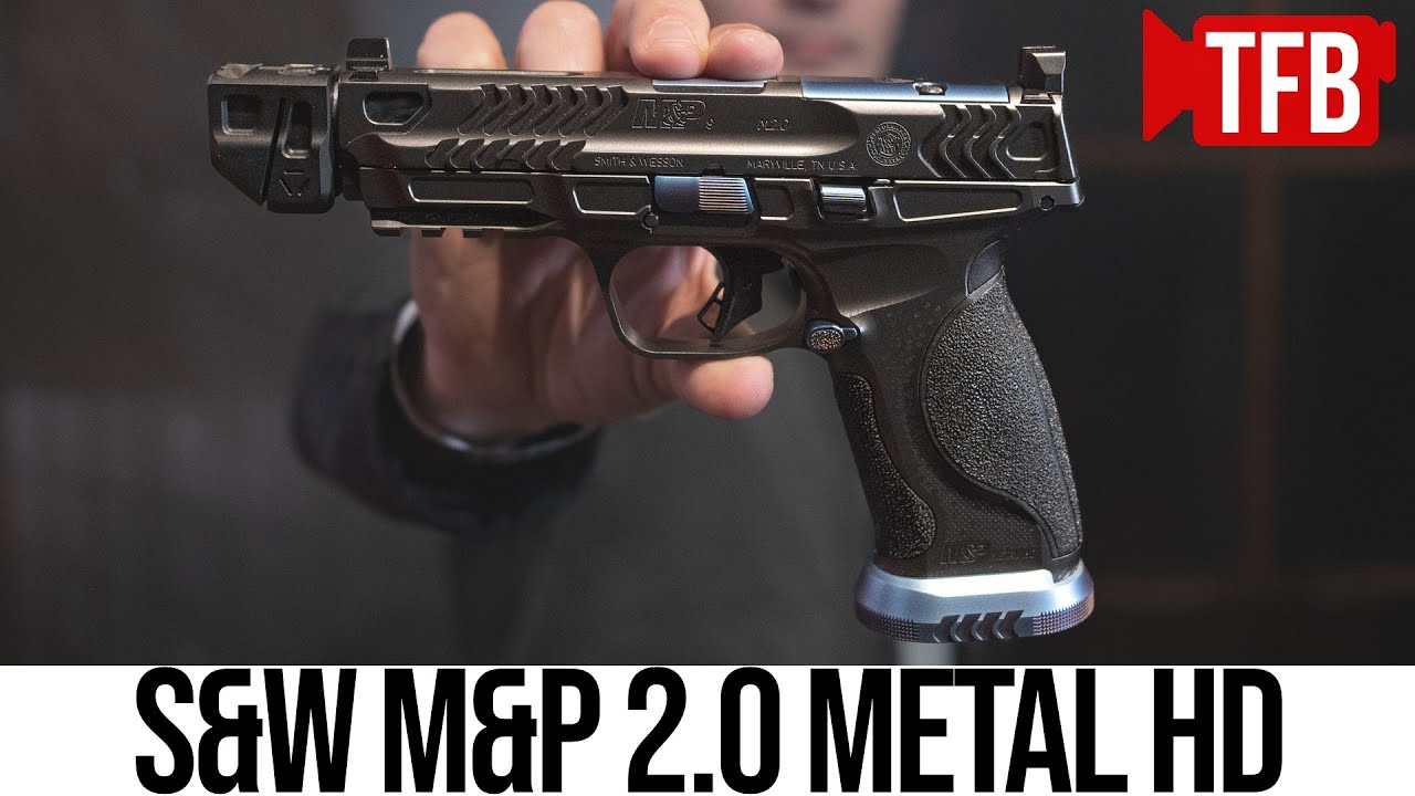 СТАЛЬНАЯ РАМА Smith & Wesson M&P9 Metal HD Spec Series V | SHOT Show 2025