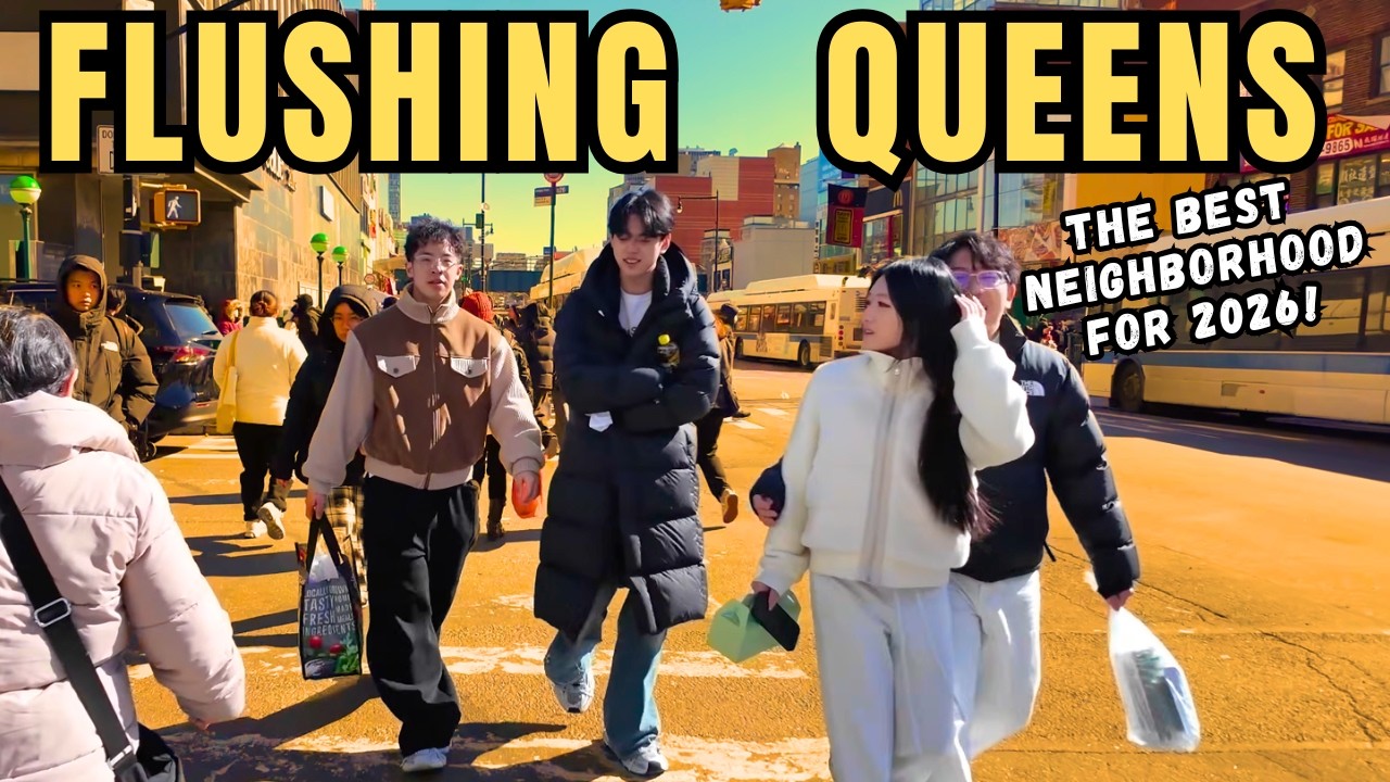 Exploring THE BEST Neighborhood In Queens | Murray Hill, Queens 🇰🇷🇺🇸