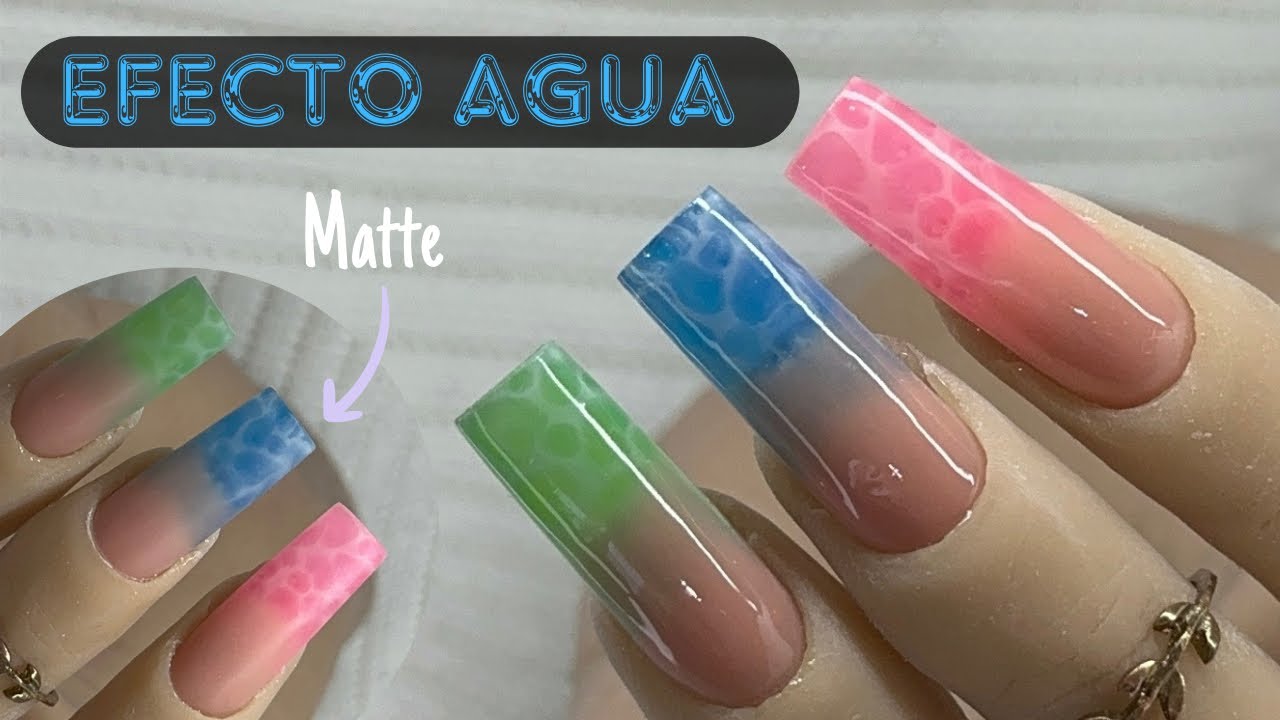 ¿Cómo hacer el EFECTO AGUA? paso a paso 💦
