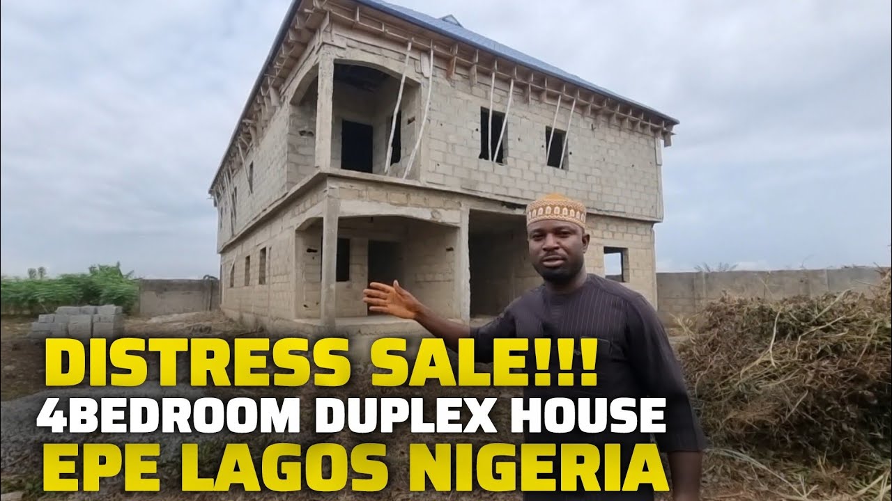 DISTRESS SALE 4BEDROOM DUPLEX HOUSE IN EPE LAGOS NIGERIA 