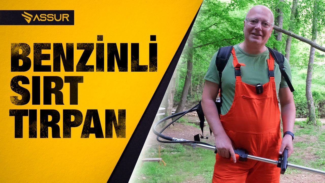 ASSUR BENZİNLİ SIRT TIRPANI - HIZLI KURULUM, KOLAY KULLANIM