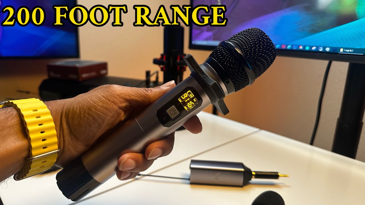 TONOR TW-620 Wireless Microphone Unboxing and Setup