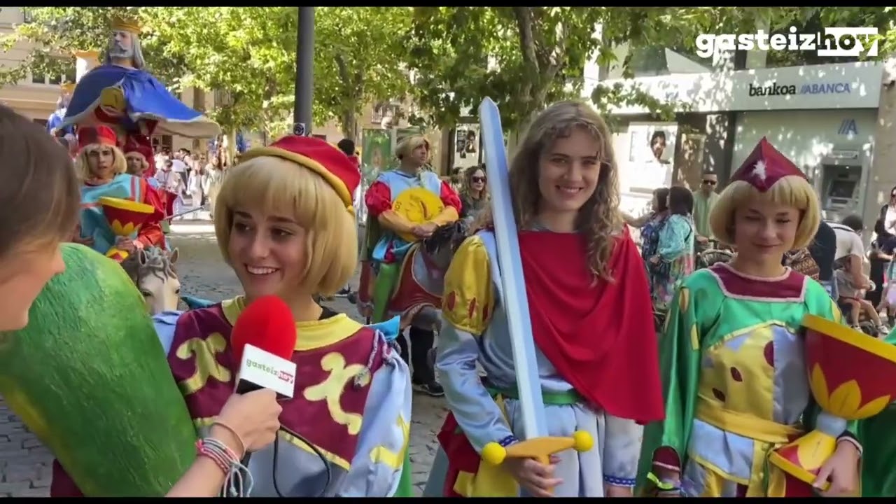 5 de agosto de 2023 en Vitoria-Gasteiz: día de la Virgen Blanca