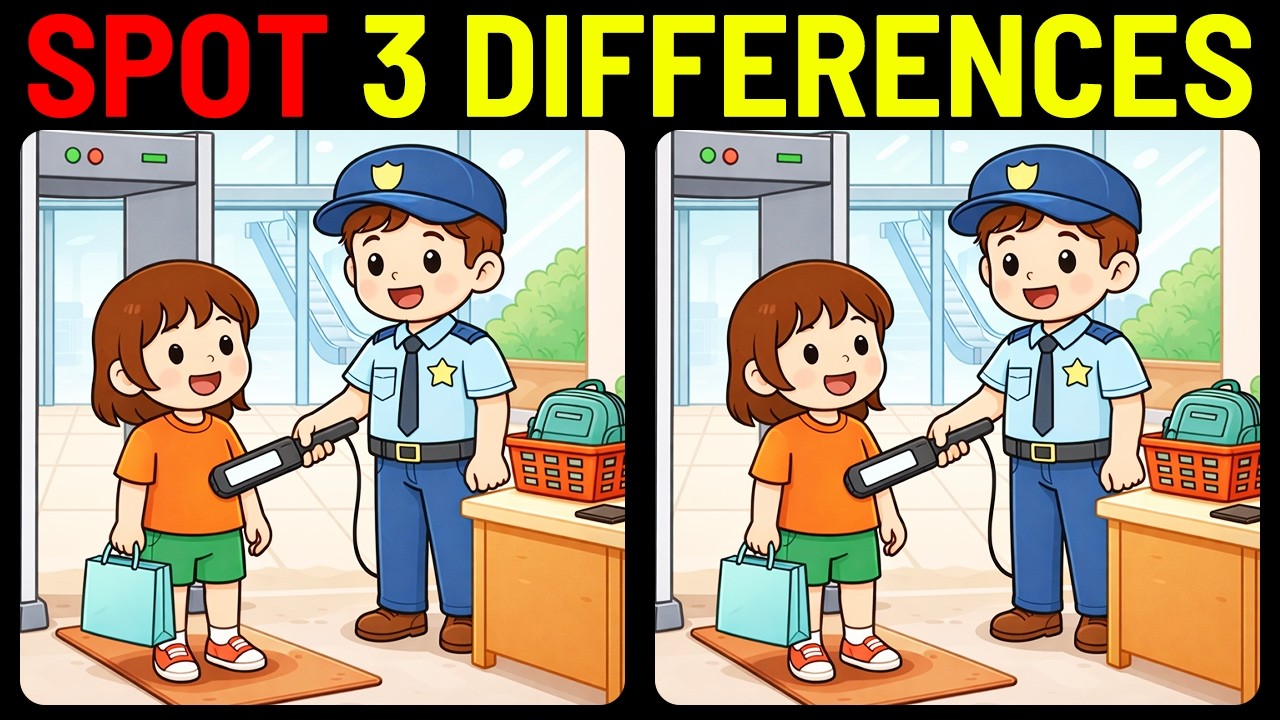[Find the Difference Brain Challenge] Spot the Hidden Changes in 90 Seconds!