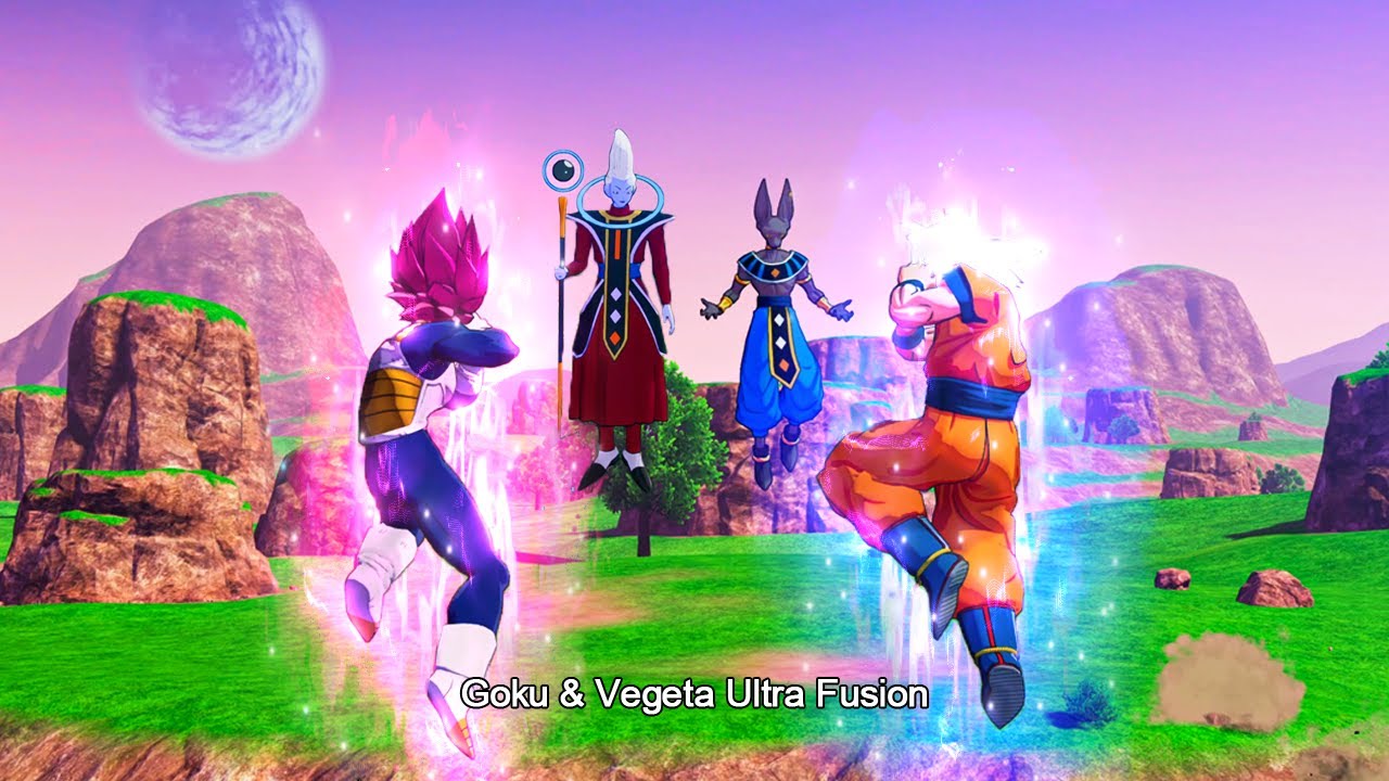 Dragon Ball Z: Kakarot - Ultra Goku & Ultra Vegeta Fusion! Vegito Gameplay Mod