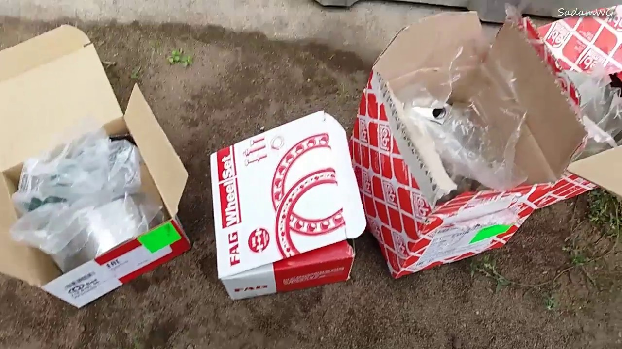 Wymiana łożyska i piasty-metodą na młotek 