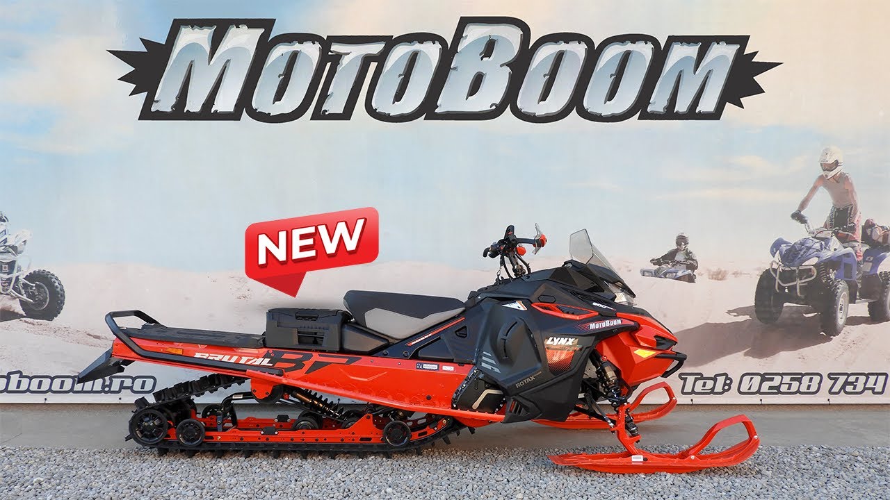 Snowmobil Lynx Brutal RE 900 ACE Turbo R Panorama Display 154 2025