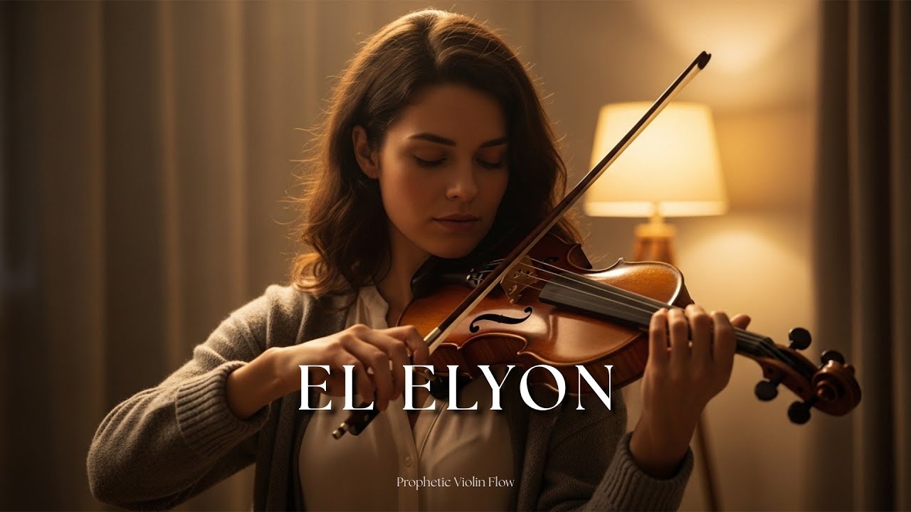 🎻 ELOHIM ADONAI - Adoración Serena Profética de Violín | Melodías de Paz para Orar