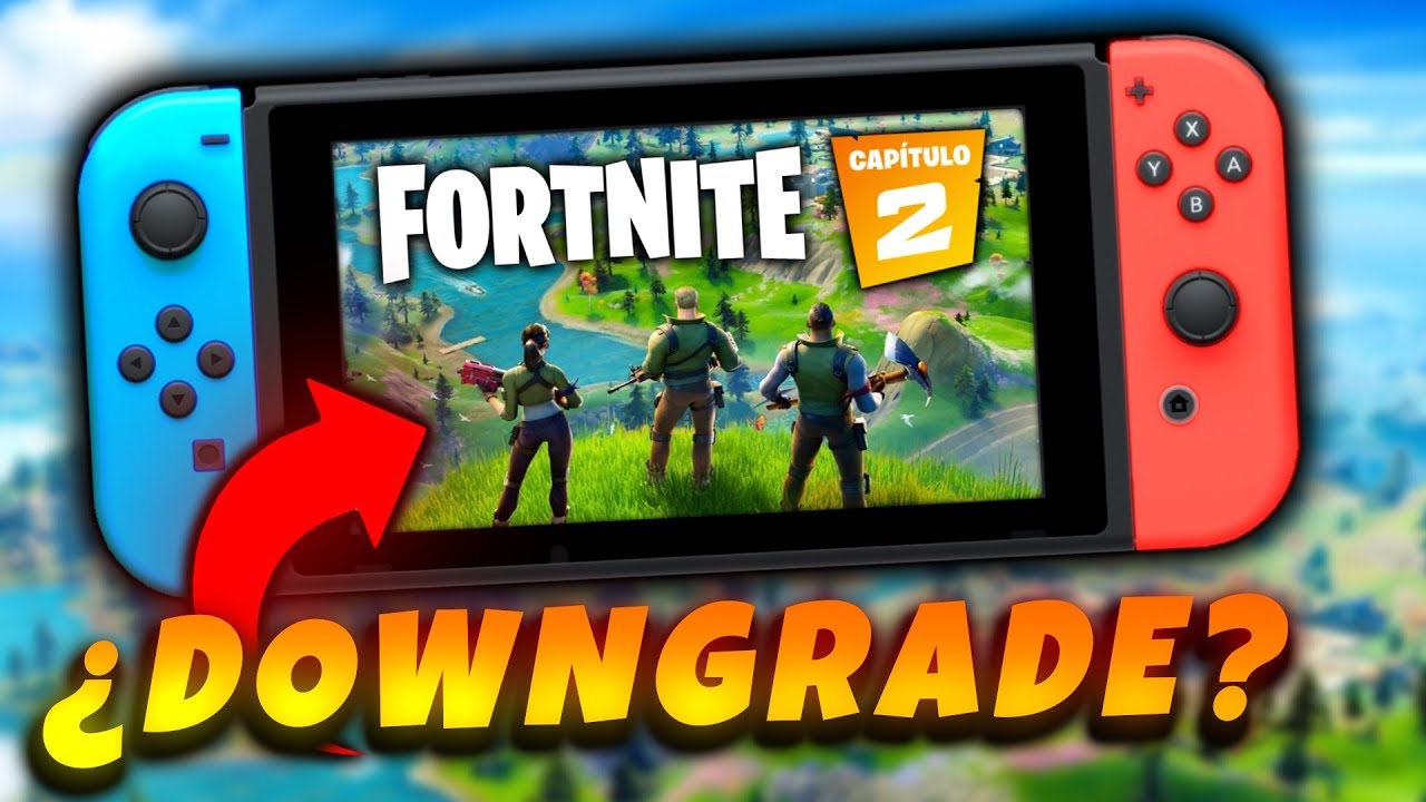 así se ve FORTNITE Capítulo 2 en la Nintendo SWITCH 😨 ¿Downgrade?