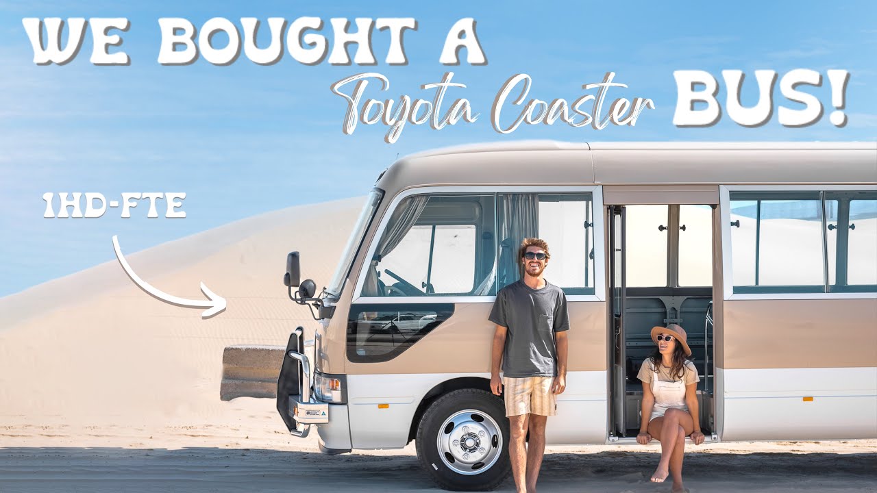 МЫ КУПИЛИ АВТОБУС! - ЭП 1. Добро пожаловать в наш импортный японский Toyota Coaster.