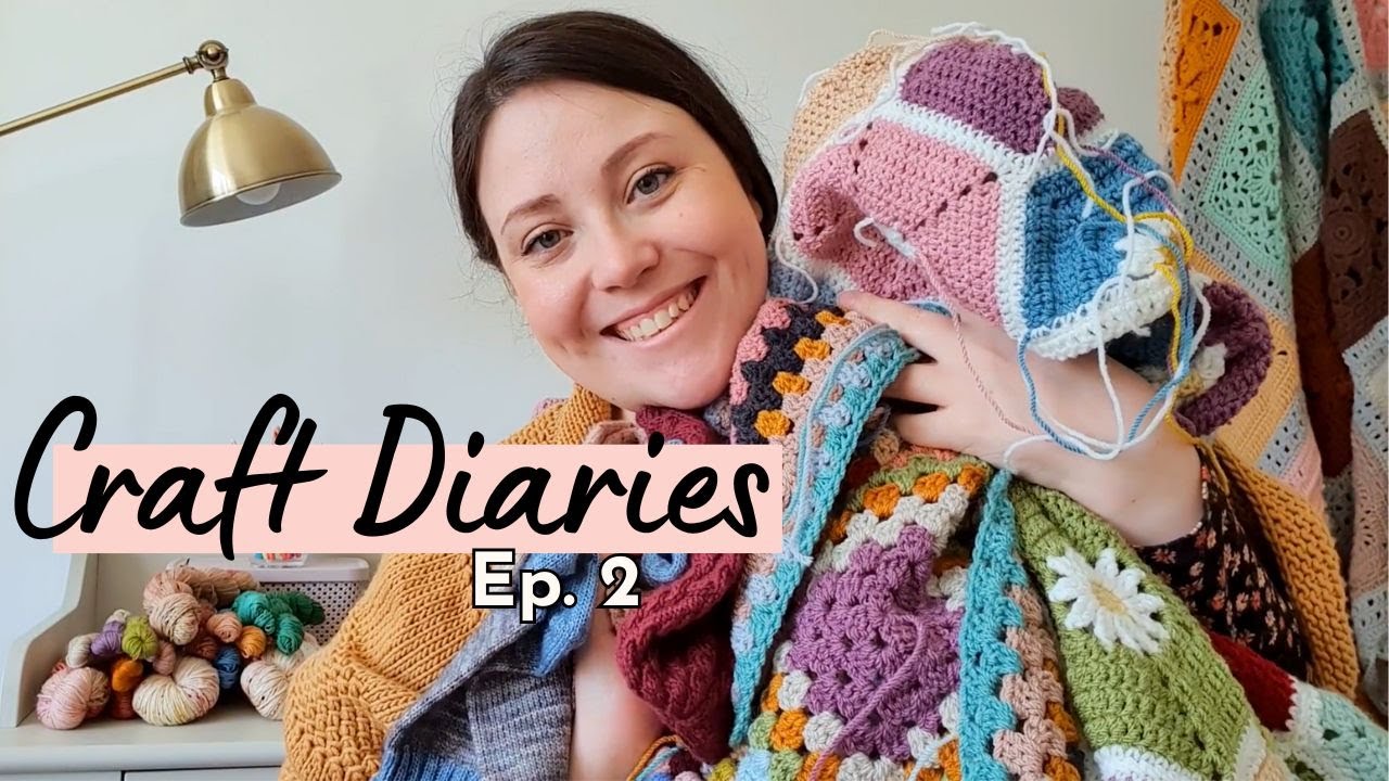 GIVEAWAY + Crochet/Knitting Project Update // Craft Diaries Podcast Ep. 2
