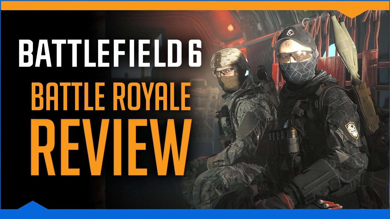 I recommend: Battlefield 6 Battle Royale (Redsec) - Review