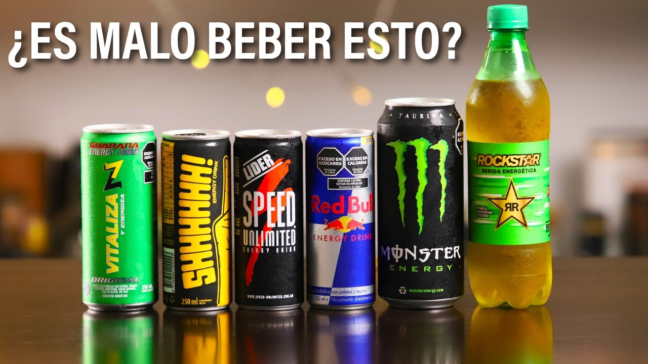 Cata de Bebidas Energizantes | Vitaliza, Rockstar, Speed, Red Bull, Shhhh! y Monster