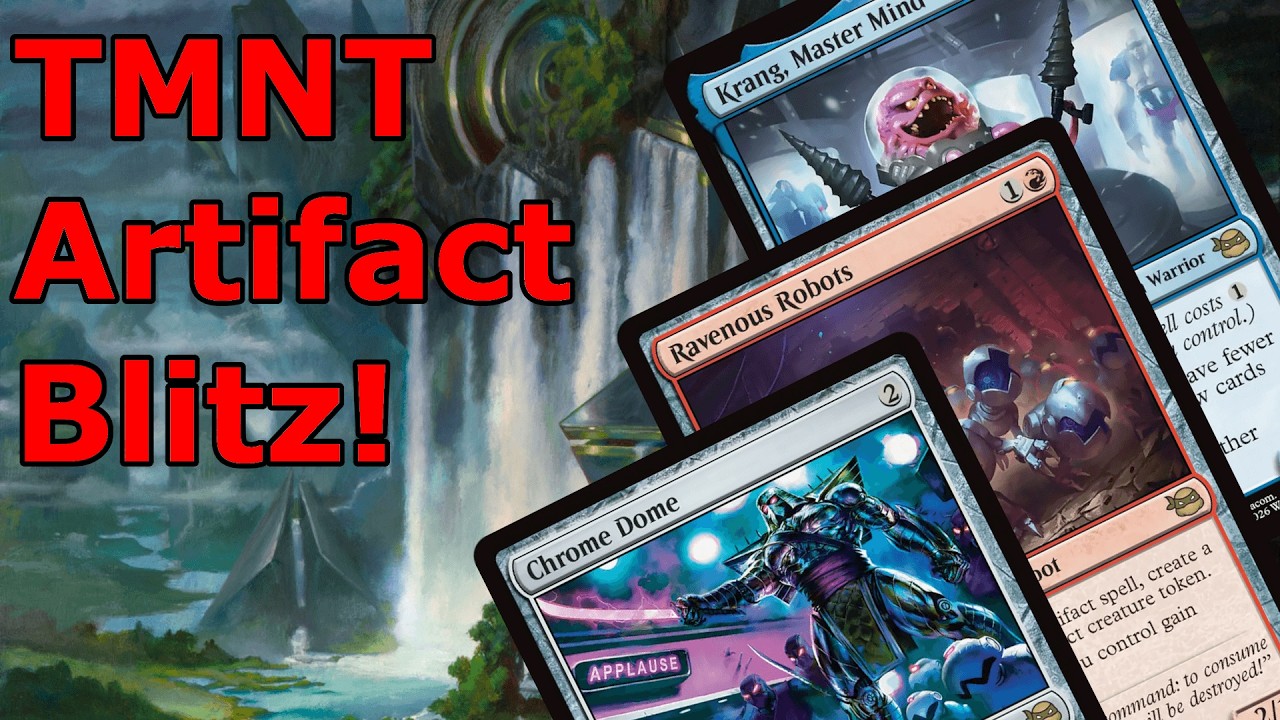 THE TURTLES HAVE SWEET TECH! TMNT Artifact Blitz Legacy MTG