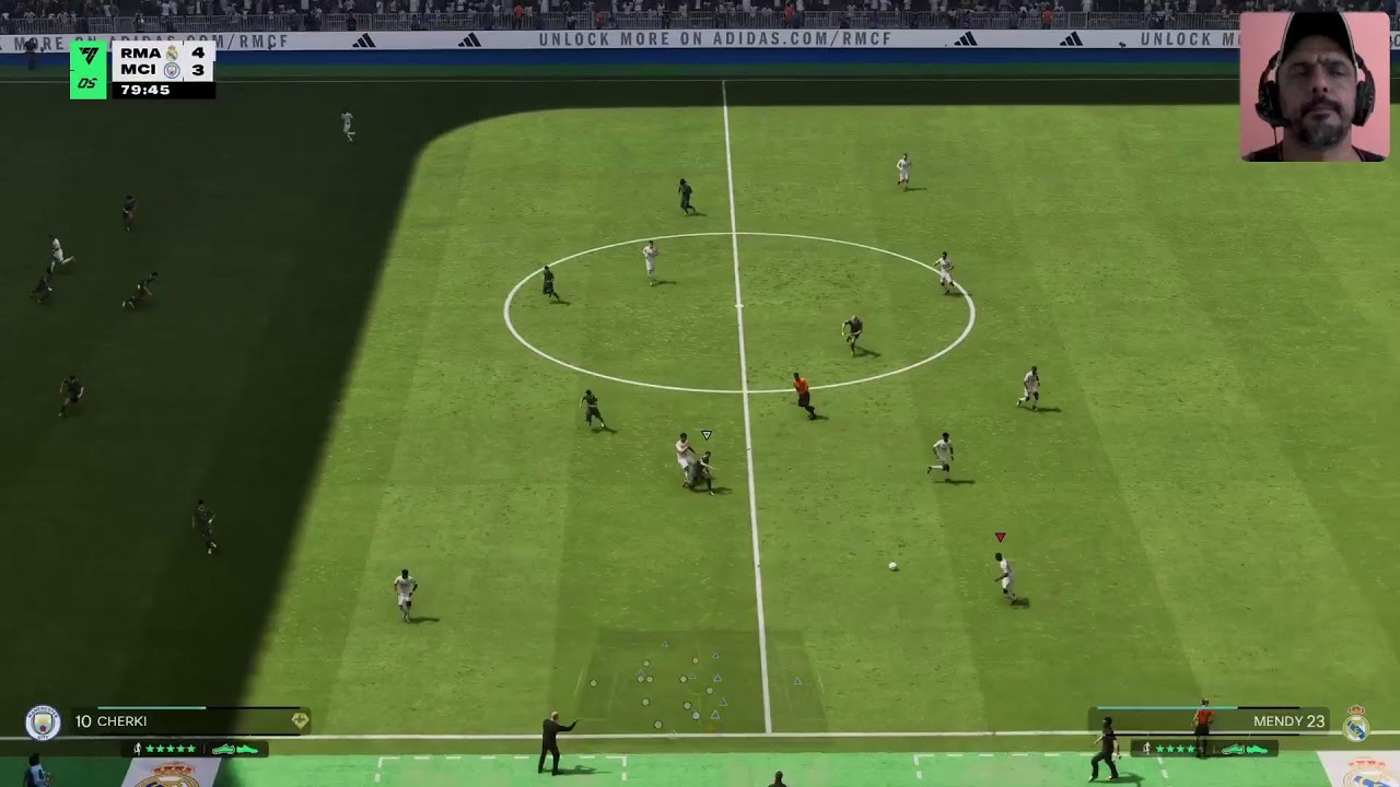 EA FC Live on copinha da Play station.