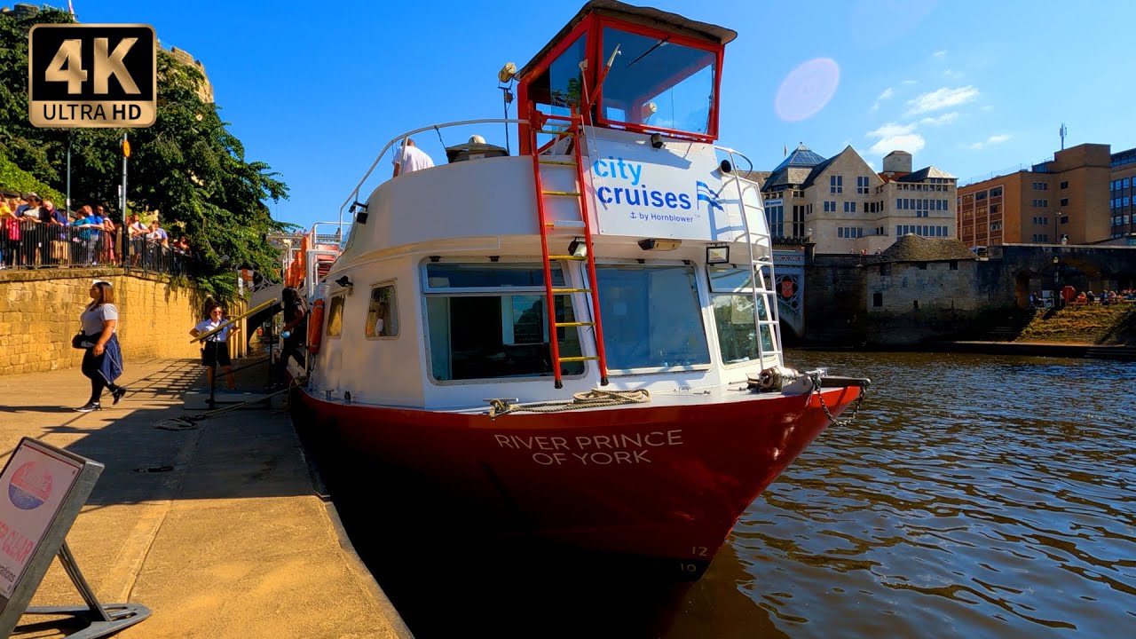 York River Cruise, York, UK GoPro 4K
