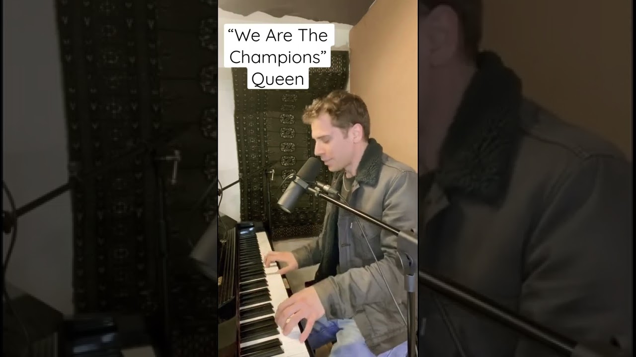 &ldquo;We Are The Champions&rdquo; (Queen) !!  #singersongwriter #wearethechampions #singer #cover #queenfans