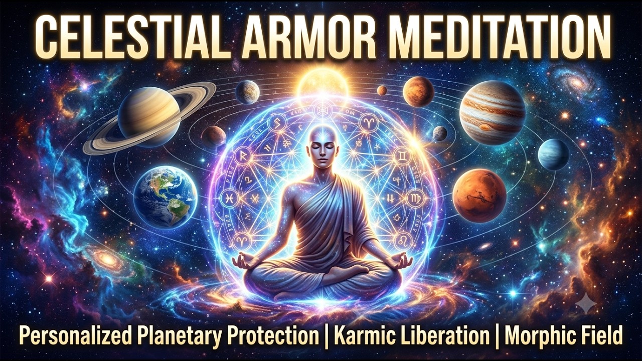 Celestial Armor Meditation – Personalized Planetary Protection & Karmic Liberation | Morphic Field
