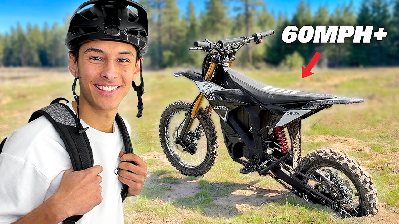 I Bought an INSANE Electric Pitbike&hellip; (+60mph!)