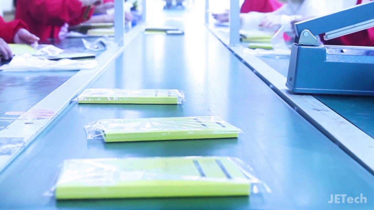 How JETech screen protectors and cases are produced