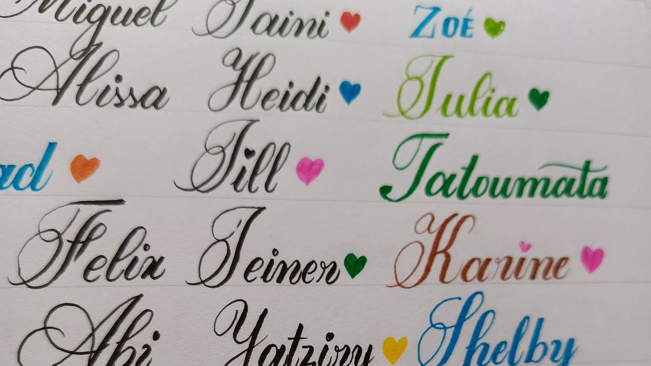 Subscribers Name Writing Live 💜