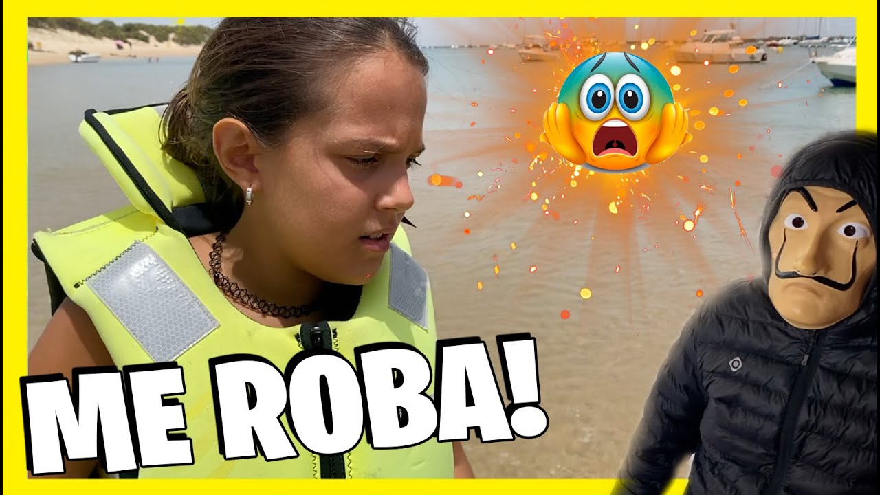 ** ME ROBA ** En La PLAYA - EL HOMBRE MISTERIOSO Se Lleva Mi Moto * REACCION * CAP 👤 SERIE