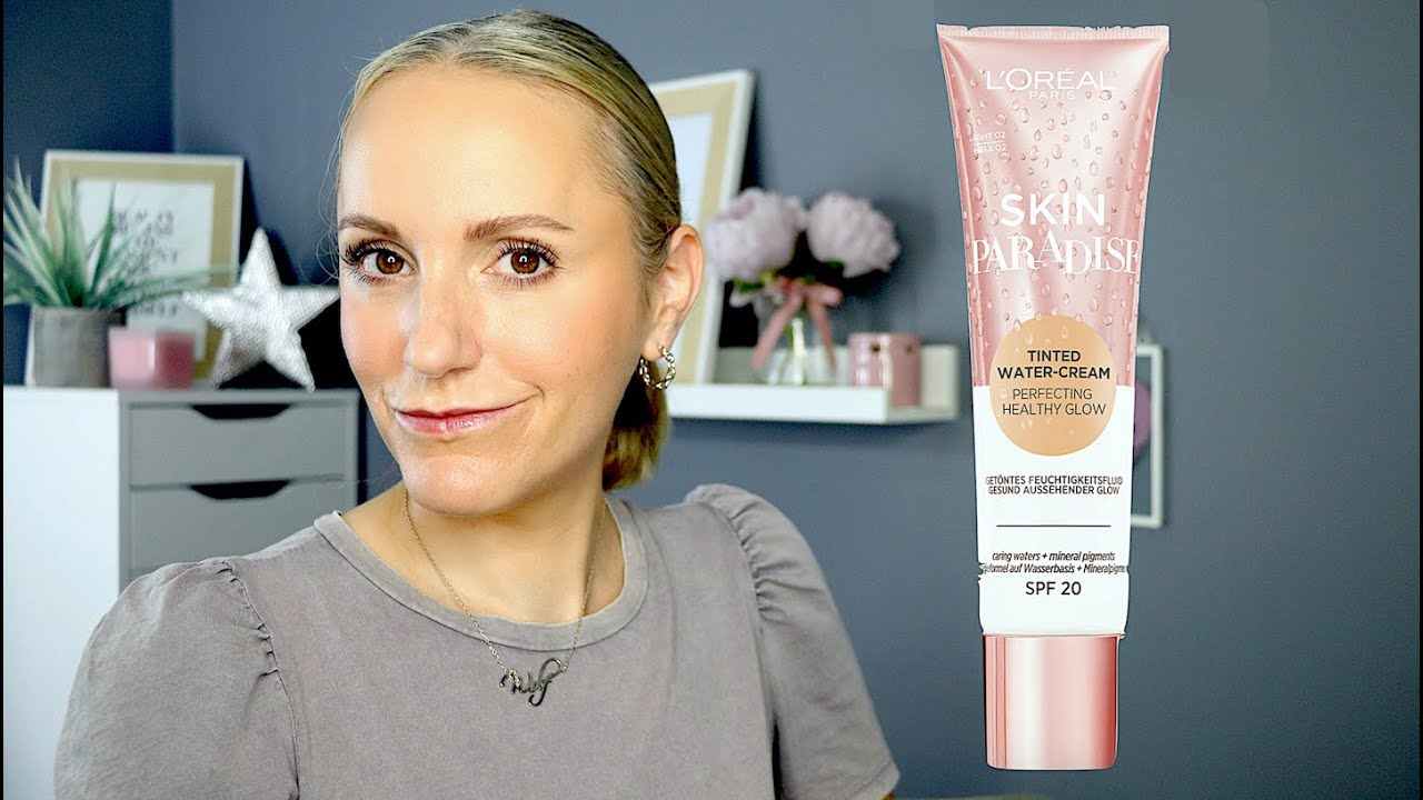LOREAL Skin Paradise Tinted Water Cream Review - OVER 40